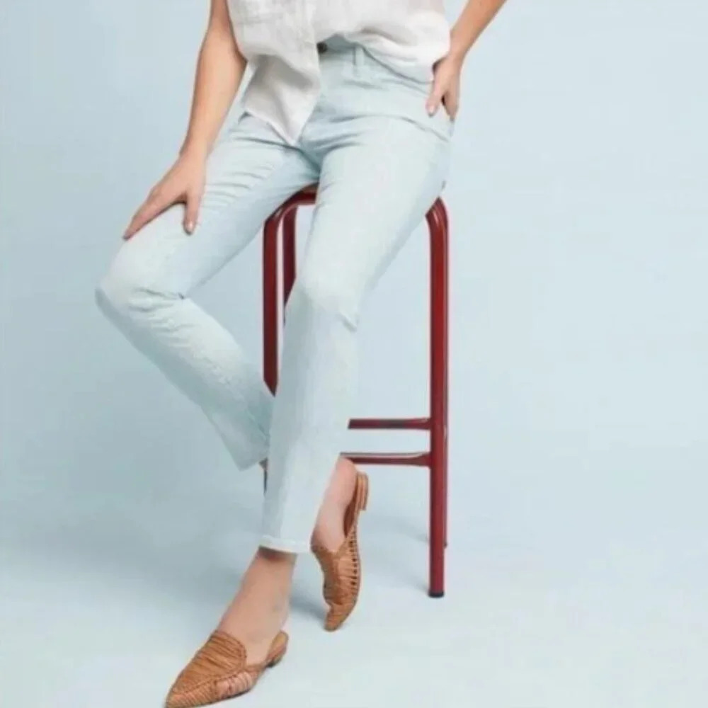 Anthropologie Womens 29 Pilcro Mid Rise Skinny Ankle Jeans